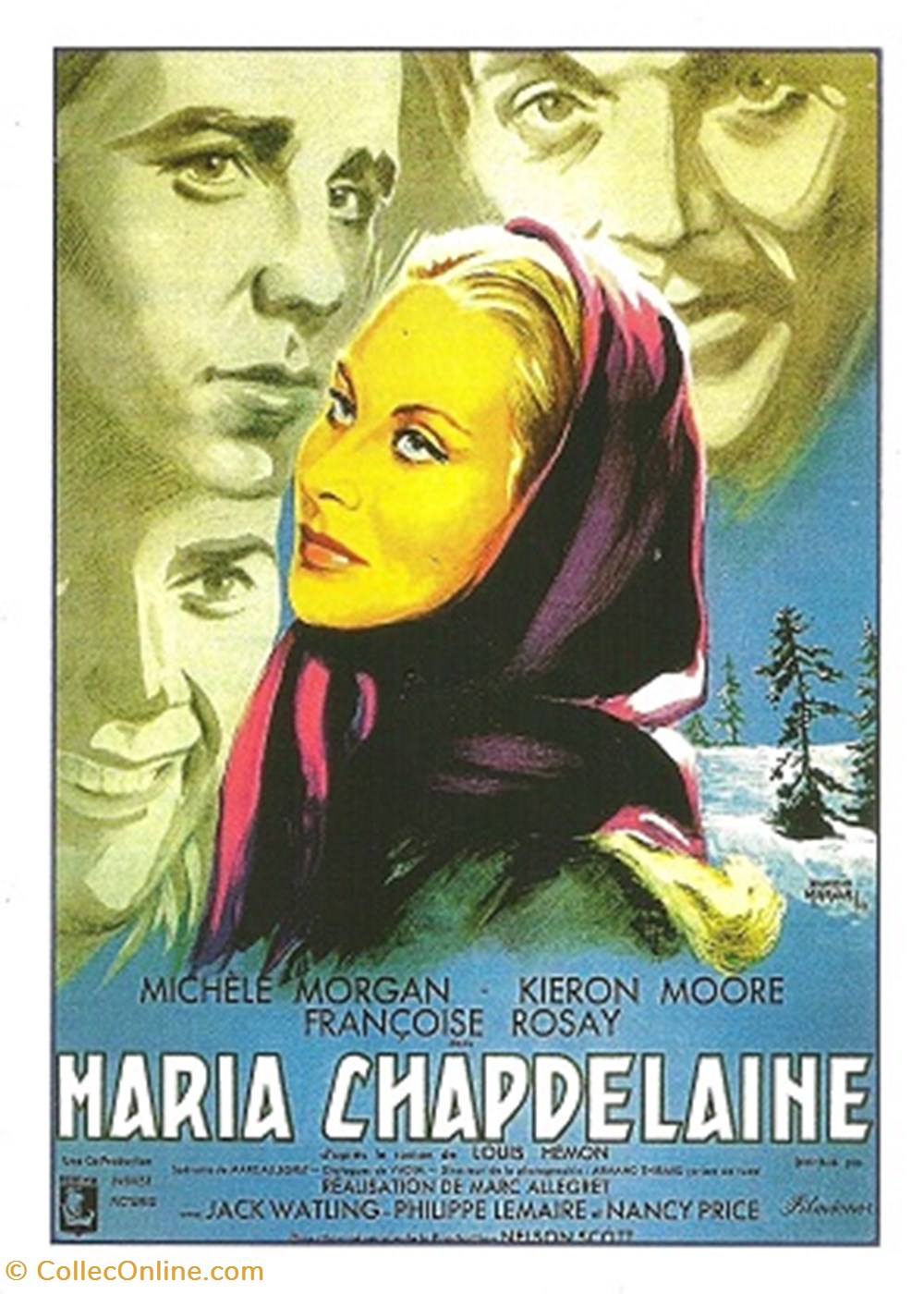 Maria Chapdelaine cartes postales autres maria chapdelaine
