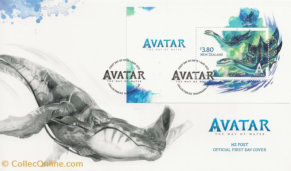 Wanganui (Nouvelle Zélande) 2023 - Avatar timbres wanganui nouvelle zelande 2023 avatar
