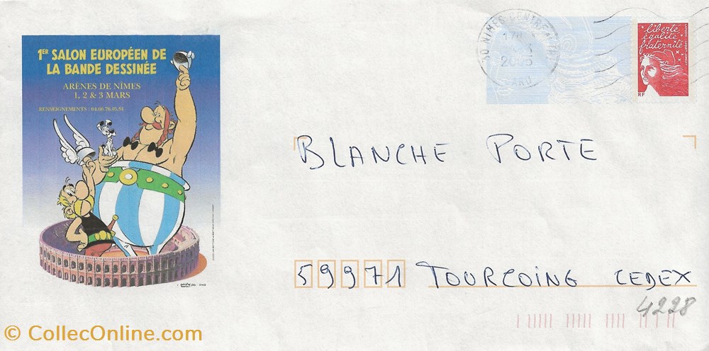 Z Prêt à Poster de Nîmes (31) 2002 timbres z pret a poster de nimes 31 2002