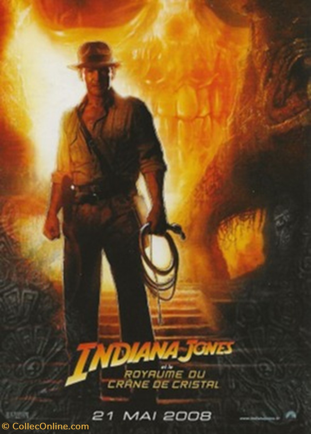 cartes postales autres indiana jones et le royaume du crane de cristal