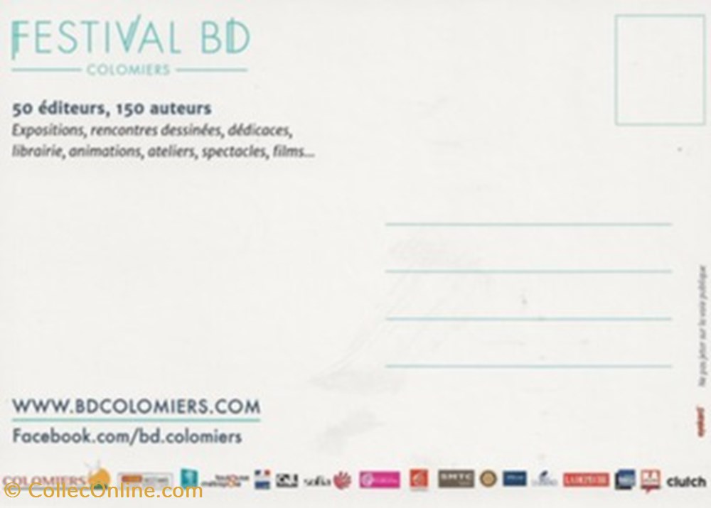 Colomiers (31) 2016 cartes postales bande dessinee colomiers 31 2016