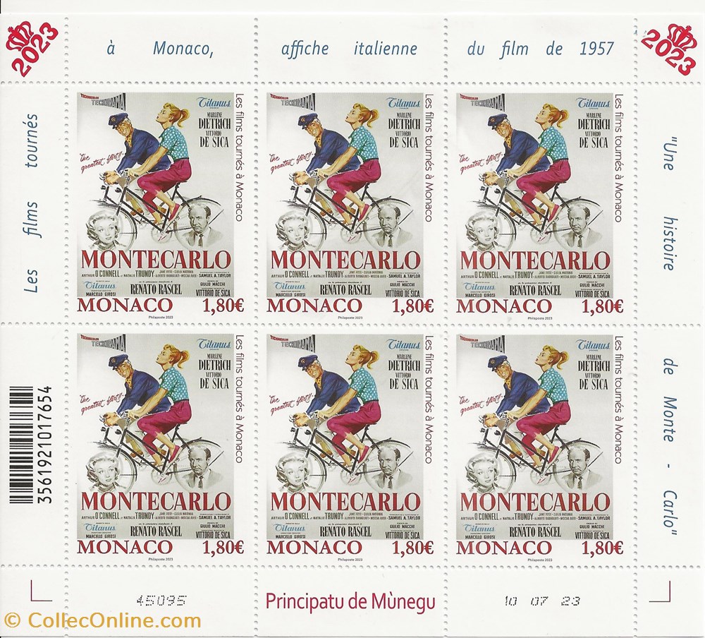 ZZZ Bloc (Monaco) 2023 timbres zzz bloc monaco 2023