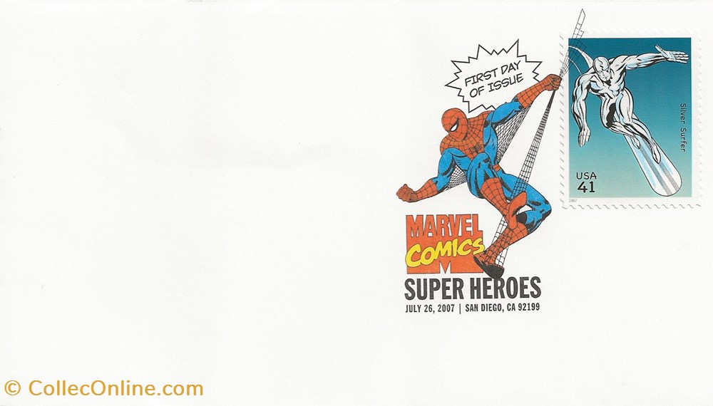 San Diégo (Etats-Unis) 2007 Marvel comics - Super heroes timbres san diego etats unis 2007 marvel comics super heroes
