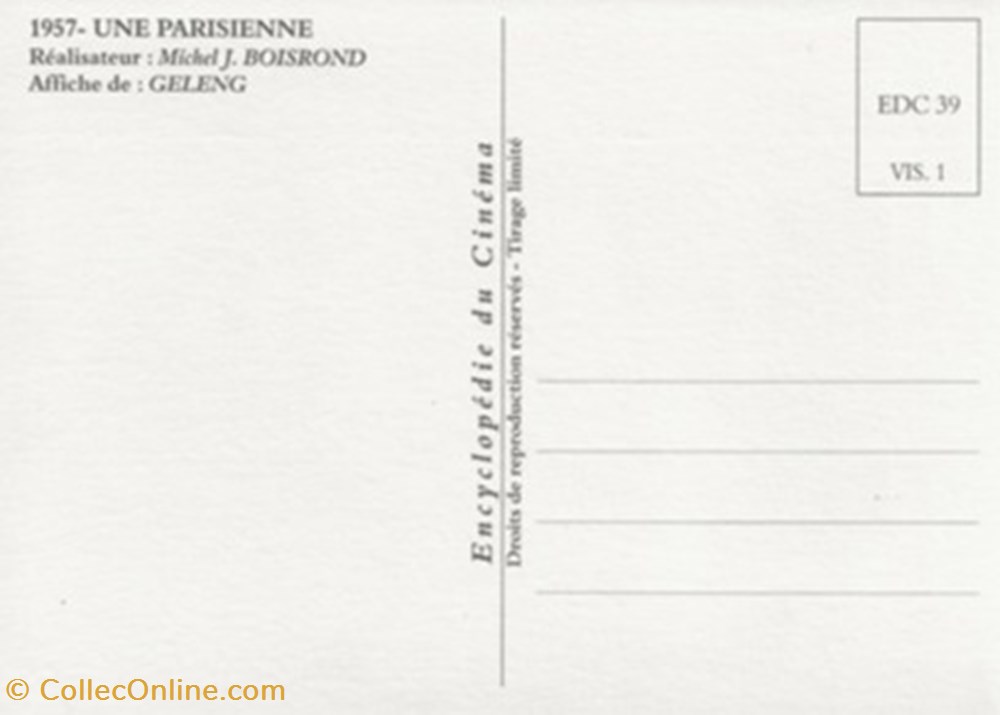 Une parisienne cartes postales autres une parisienne