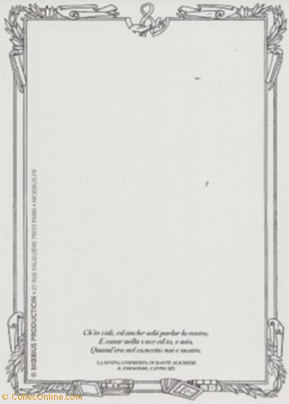 Paradiso 2 cartes postales bande dessinee paradiso