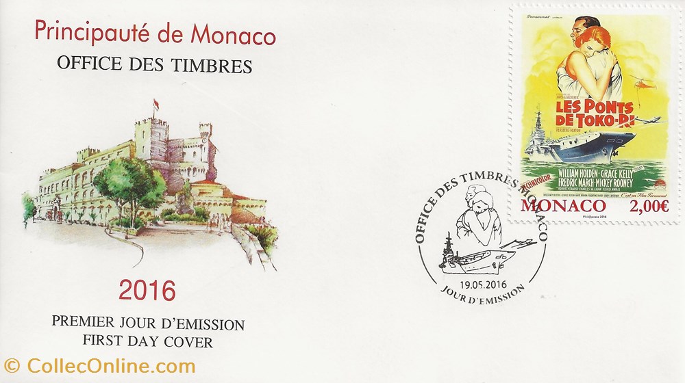Monaco (Principauté de Monaco) 2016 timbres monaco principaute de monaco 2016