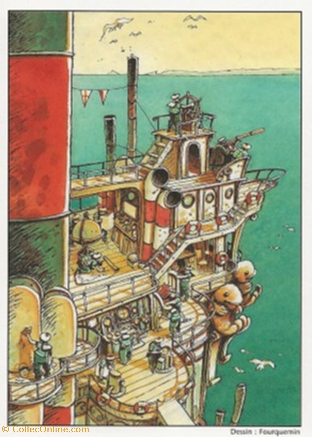 Saint-Malo (35) 2003 cartes postales bande dessinee saint malo 35 2003