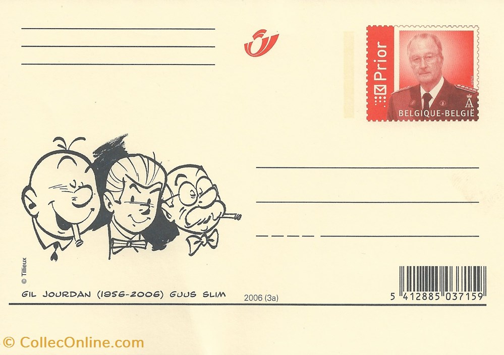 timbres zz pret a poster belgique 2006 gil jourdan 1956 2006