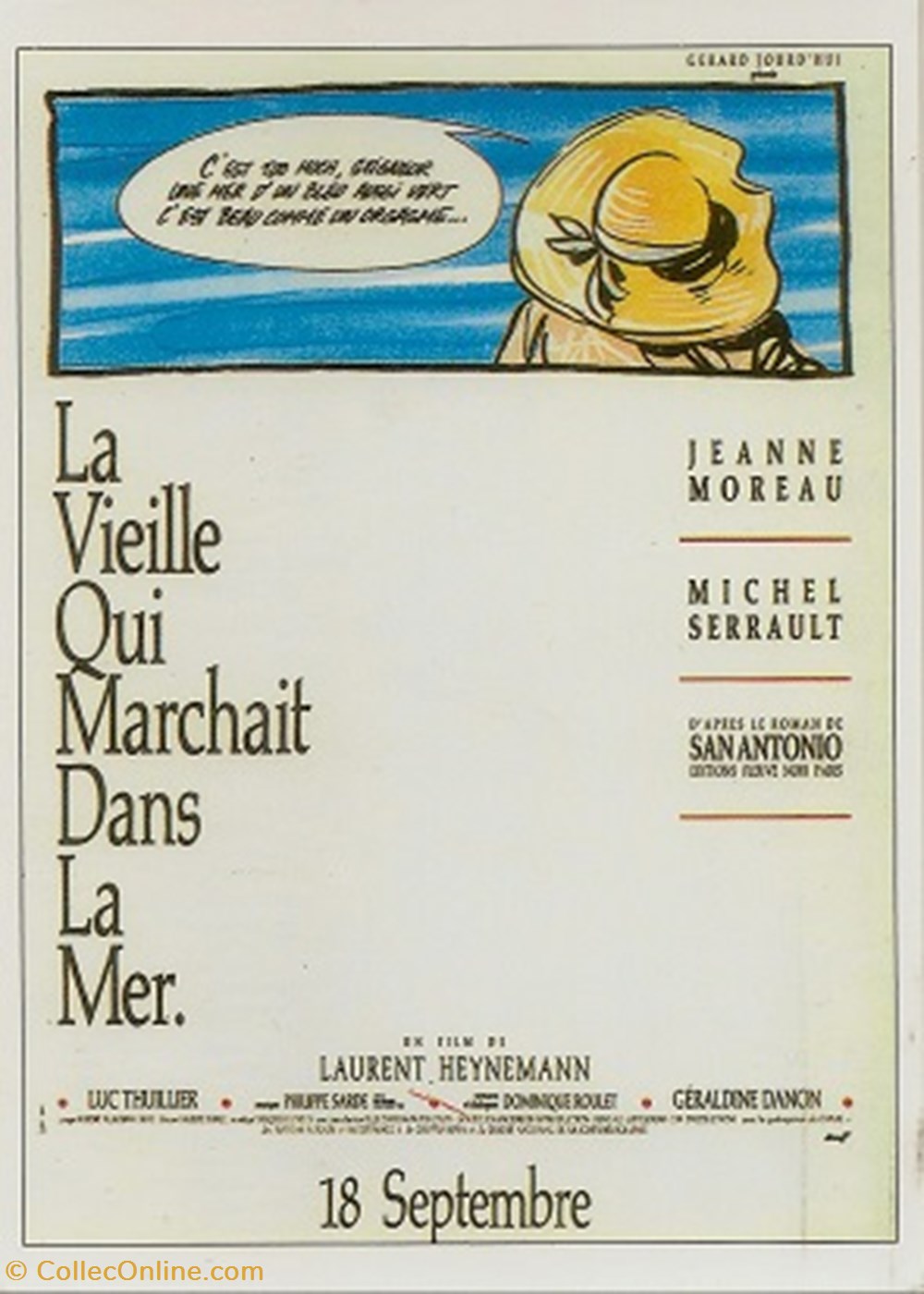 La vieille qui marchait sur la mer cartes postales autres la vieille qui marchait sur la mer