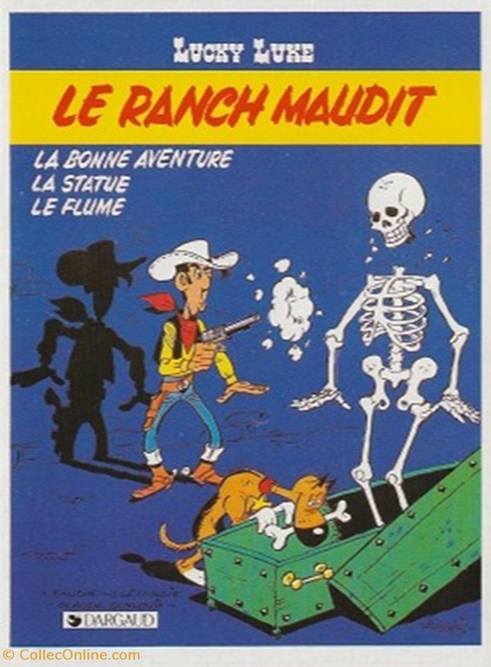 Lucky Luke cartes postales bande dessinee lucky luke