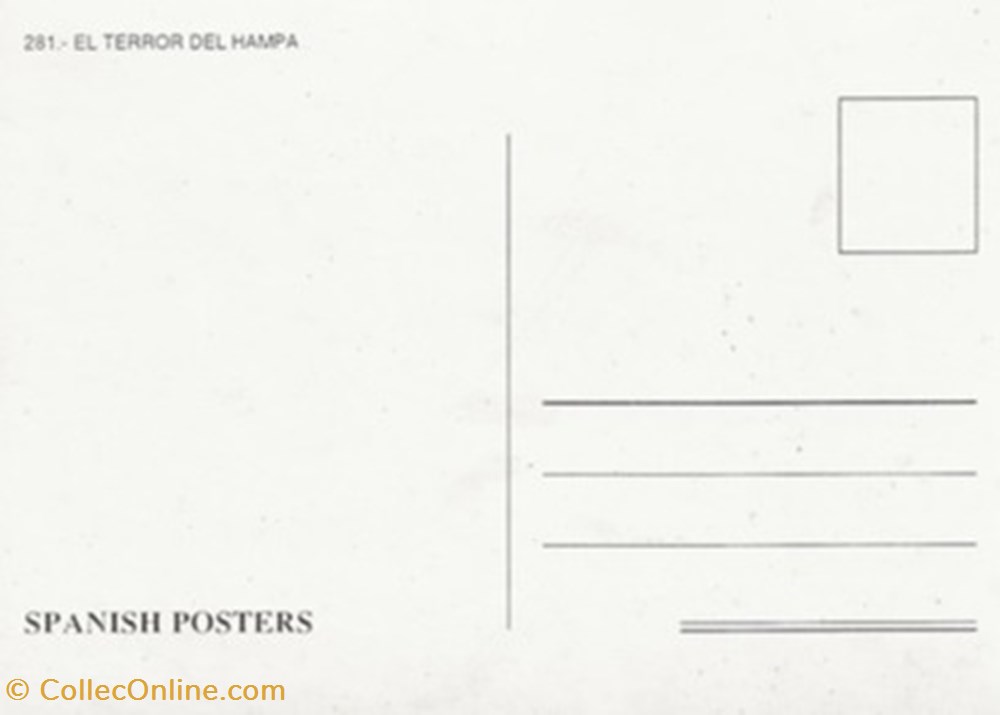 cartes postales autres el terror del hampa