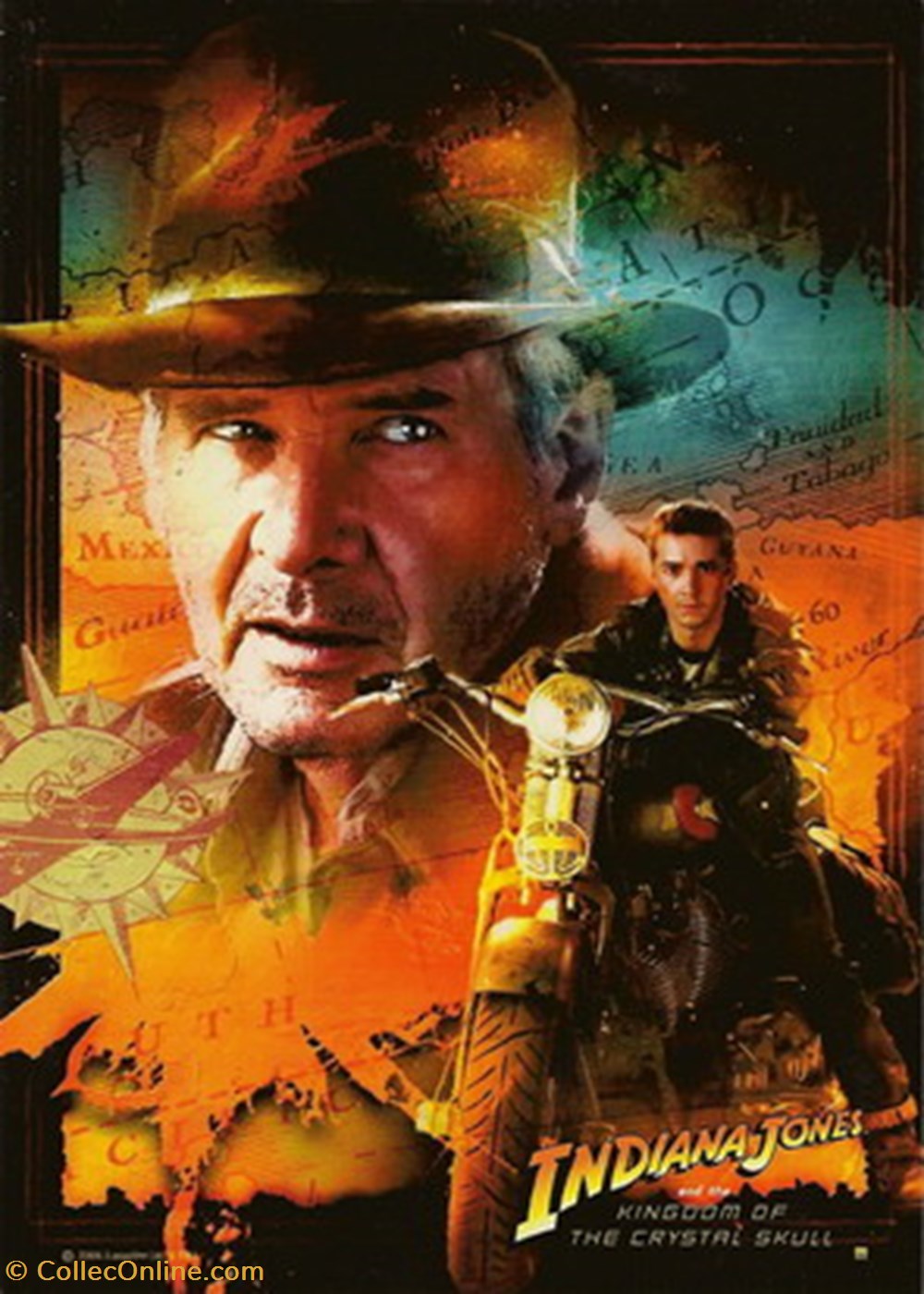 Indiana Jones and the kingdom of the crystal skull cartes postales autres indiana jones and the kingdom of the crystal skull