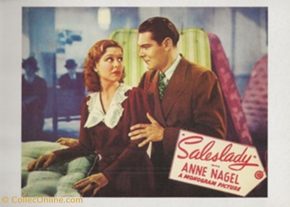 Saleslady cartes postales autres saleslady