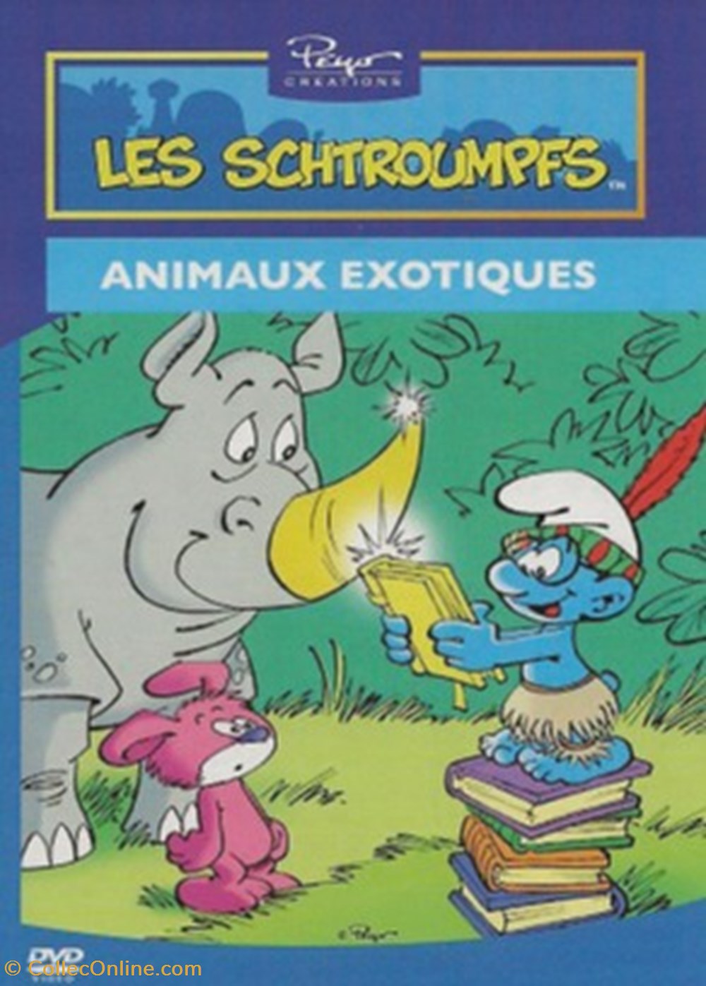 Schtroumpfs cartes postales bande dessinee schtroumpfs