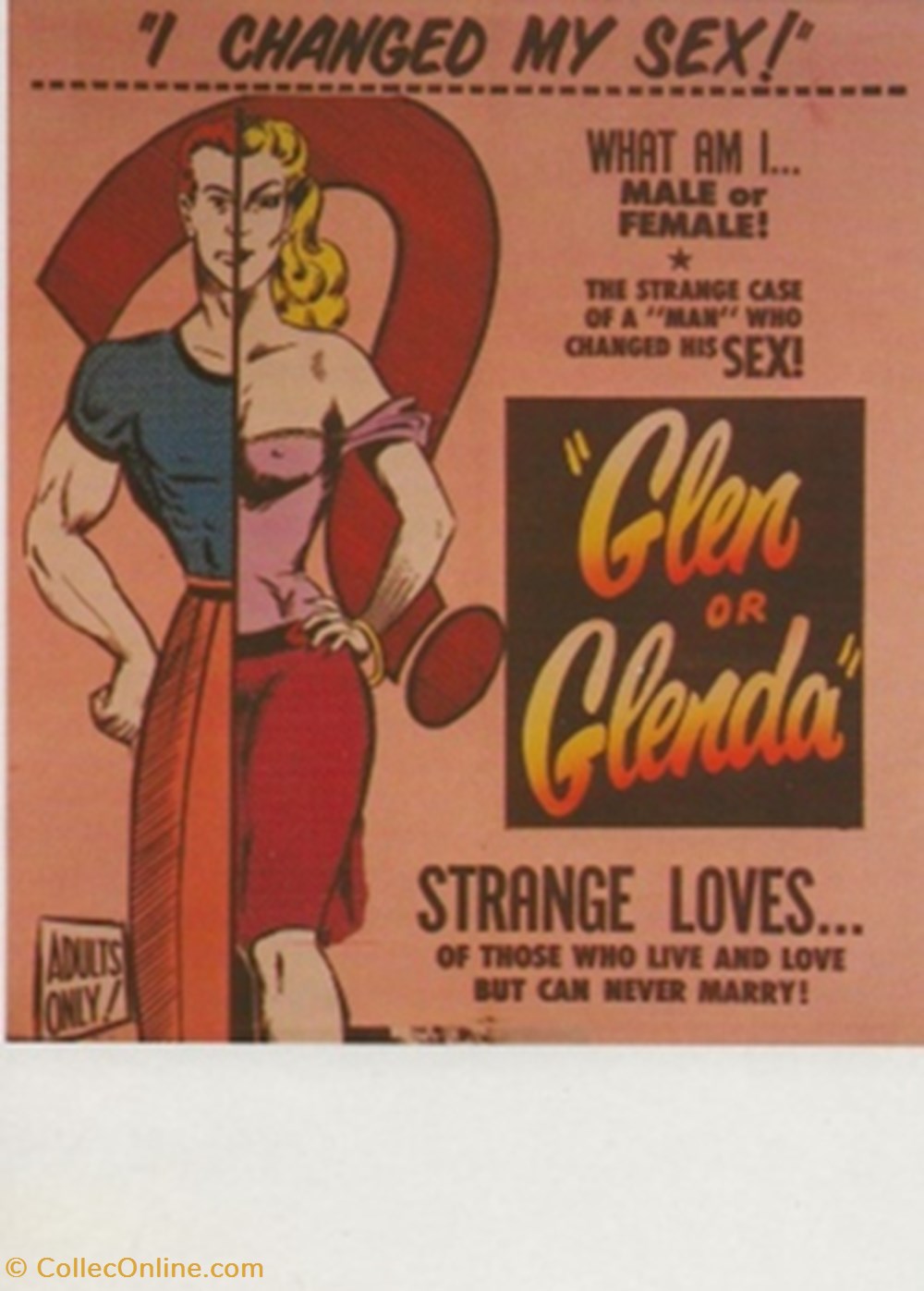 cartes postales autres glen or glenda