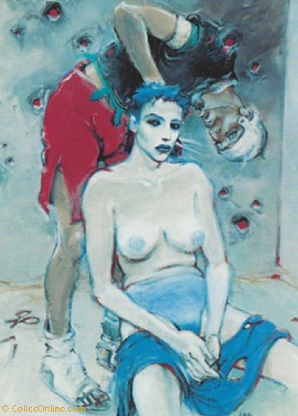 cartes postales bande dessinee enki bilal