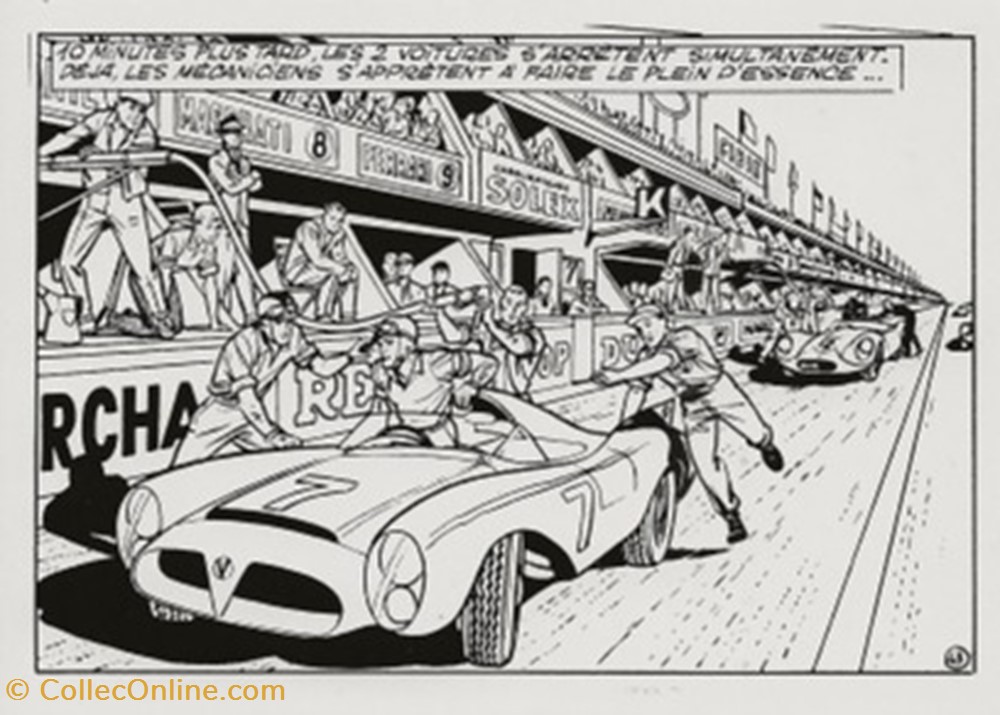 cartes postales bande dessinee michel vaillant 2015