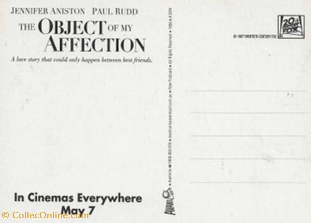 The object of my affection cartes postales autres the object of my affection