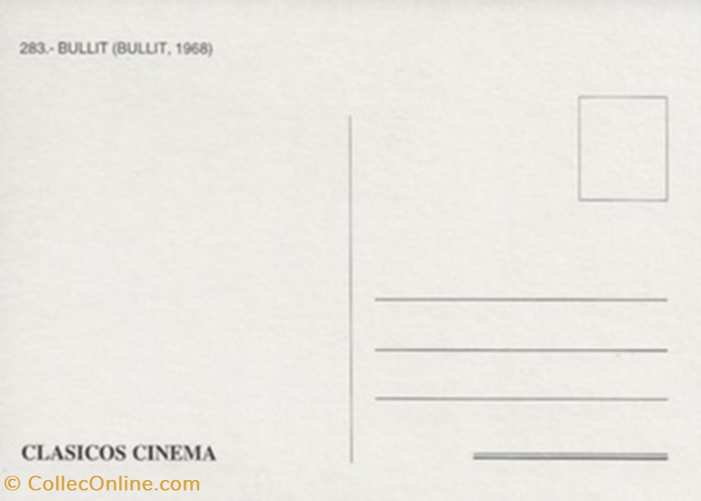 Bullitt cartes postales autres bullitt