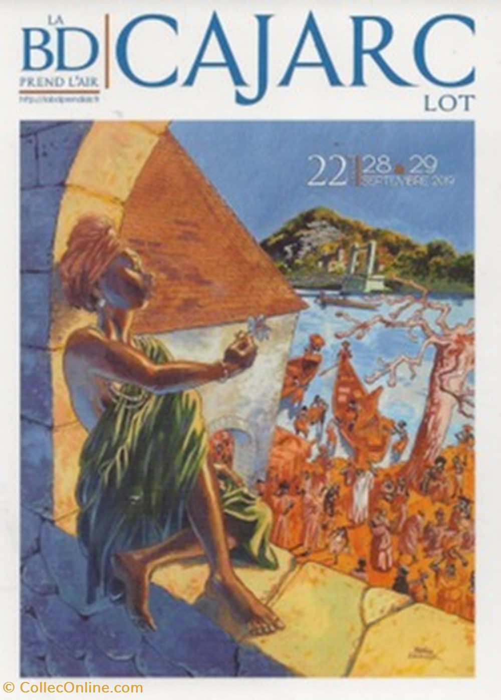 cartes postales bande dessinee cajarc 46 2019