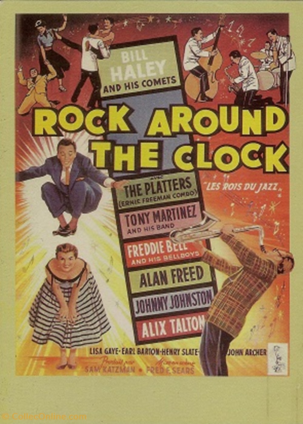 cartes postales autres rock around the clock