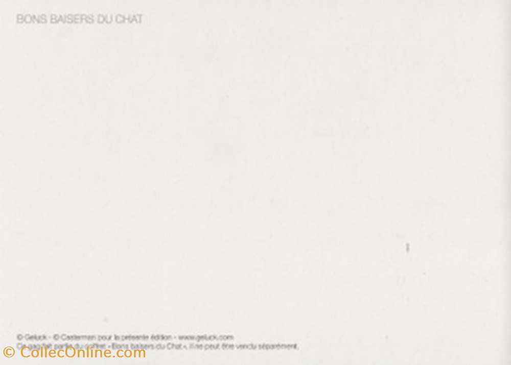 Le chat cartes postales bande dessinee le chat