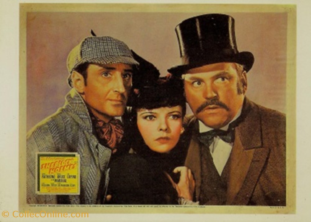 Sherlock Holmes cartes postales autres sherlock holmes