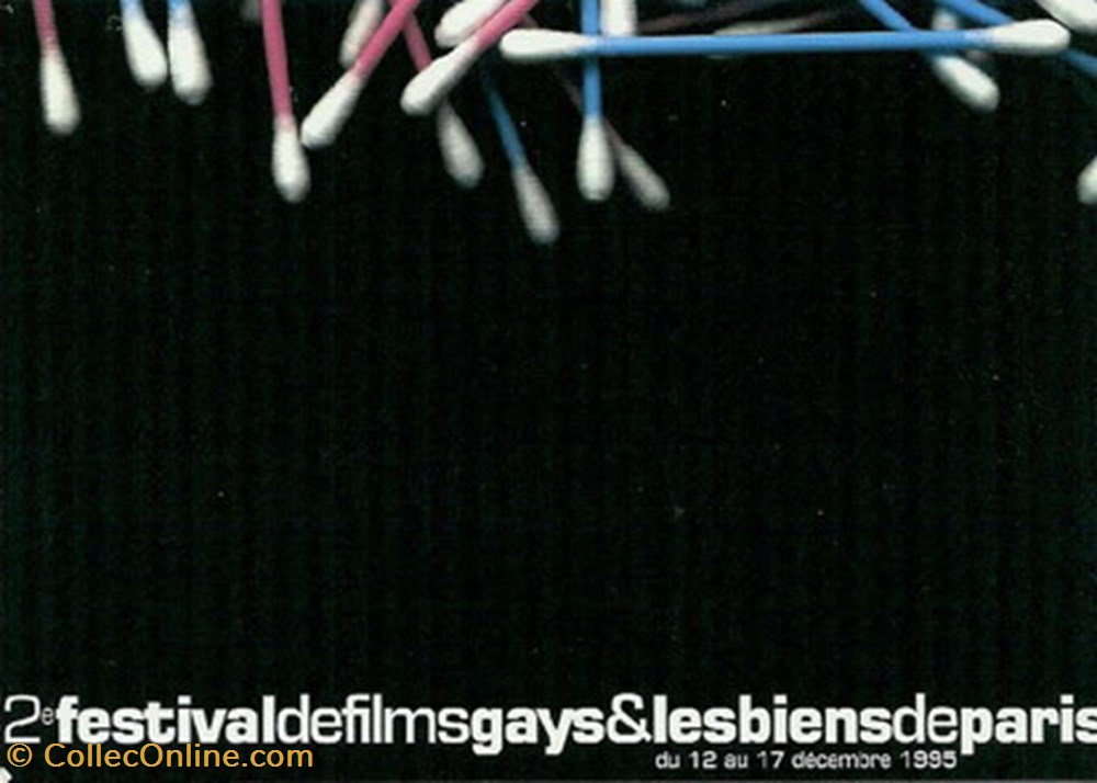cartes postales autres paris festival de films gays lesbiens 1995