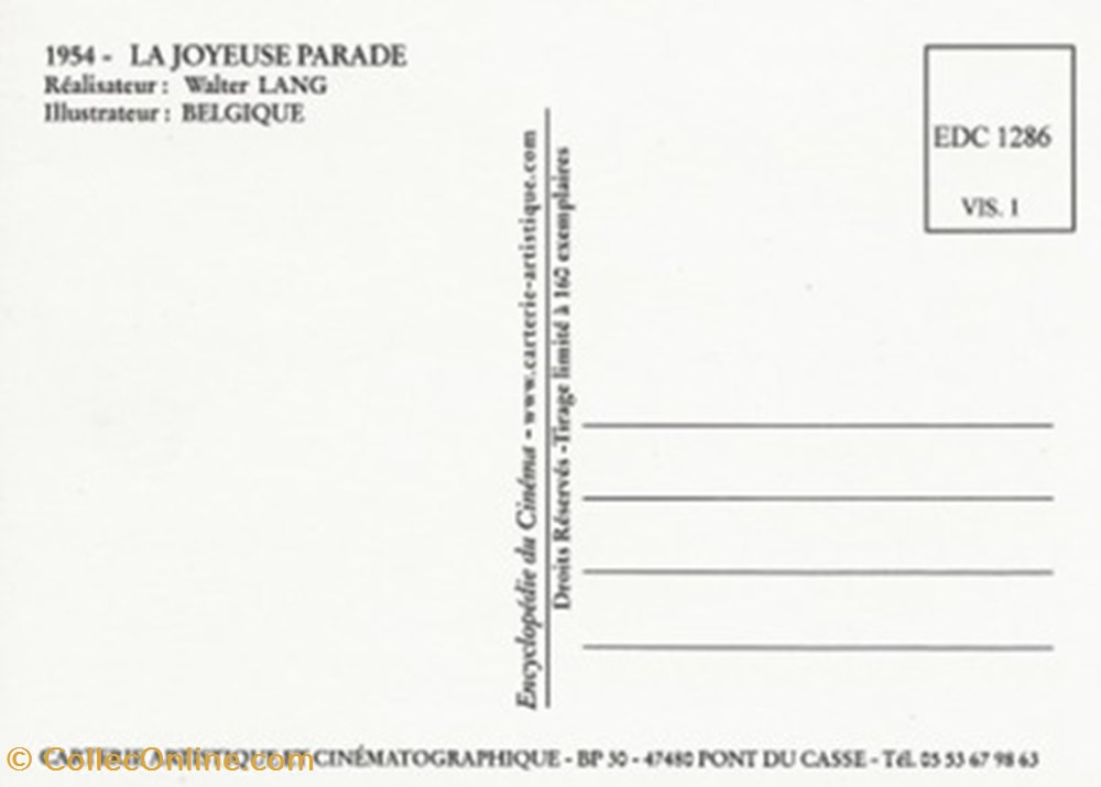 Féerie de Broadway cartes postales autres feerie de broadway