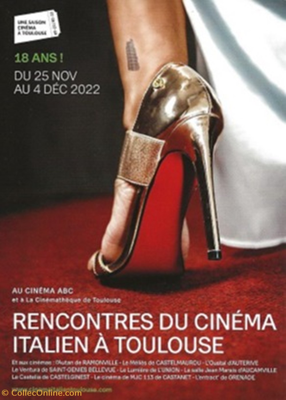 Toulouse Rencontres du cinéma italien 2022 cartes postales autres toulouse rencontres du cinema italien 2022