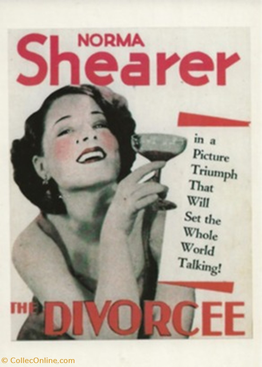 cartes postales autres the divorcee
