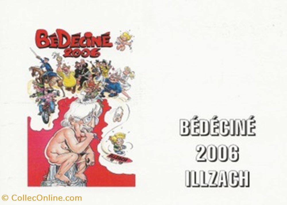 Illzach (68) 2006 cartes postales bande dessinee illzach 68 2006