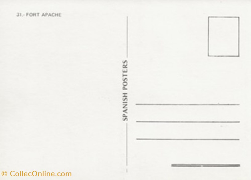 cartes postales autres fort apache