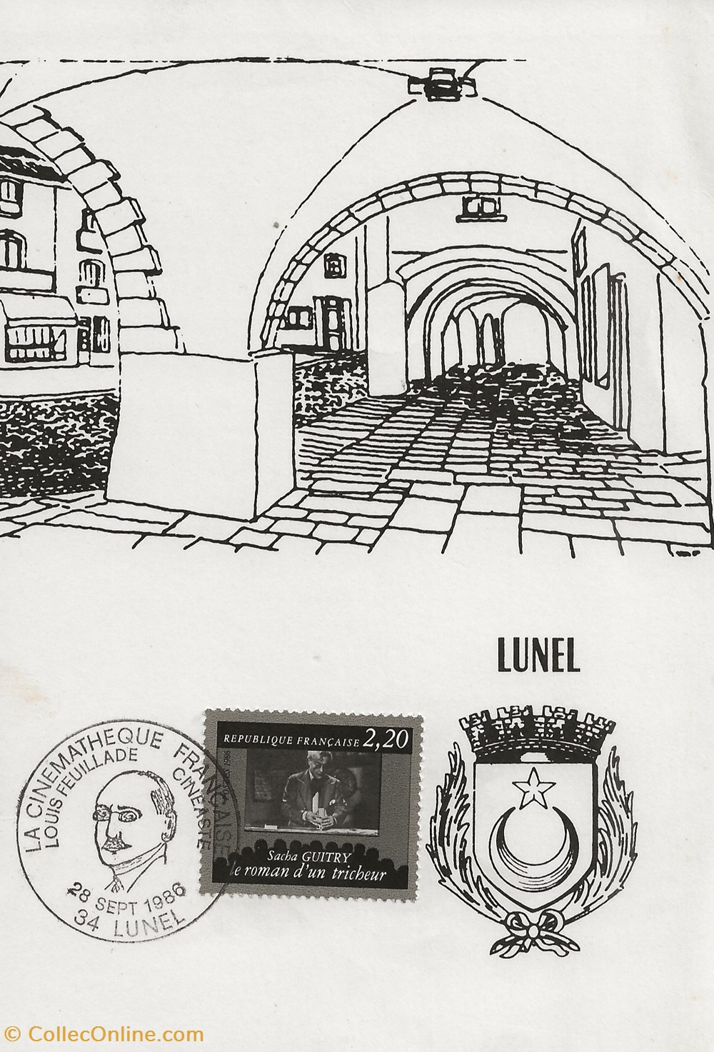 timbres lunel 34 1986 la cinematheque francaise louis feuillade