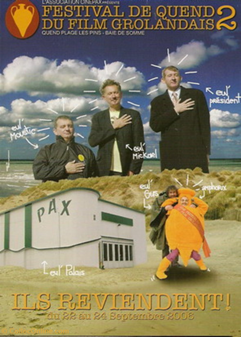 Quend Festival du film grolandais 2006 cartes postales autres quend festival du film grolandais 2006