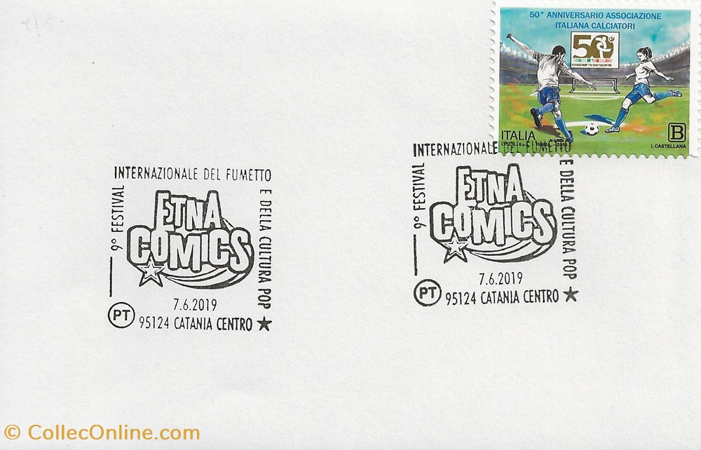 timbres catania italie 2019 9 festival internazionale del fumetto e della cultura pop