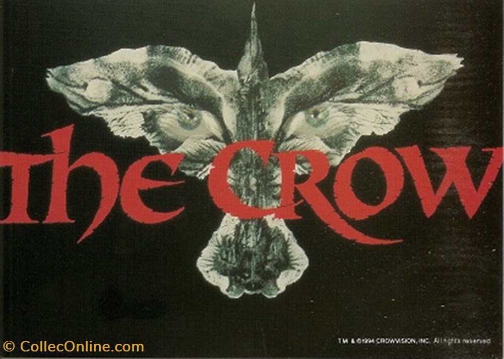 cartes postales autres the crow