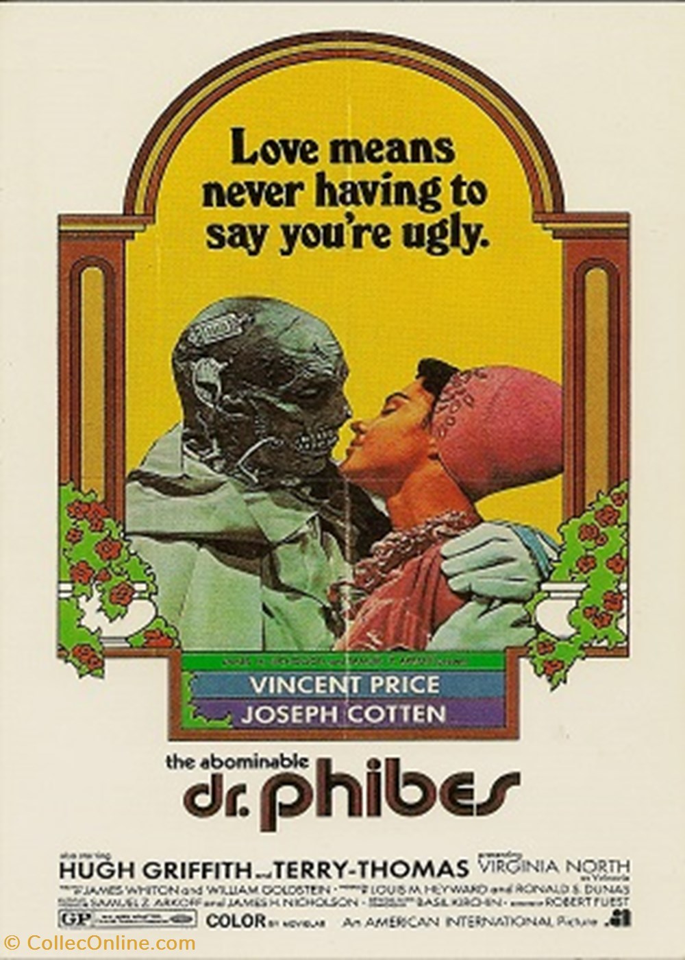 The abominable Dr Phibes cartes postales autres the abominable dr phibes