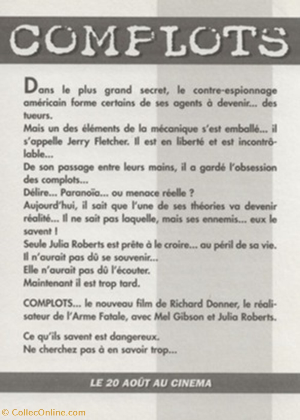 cartes postales autres complots