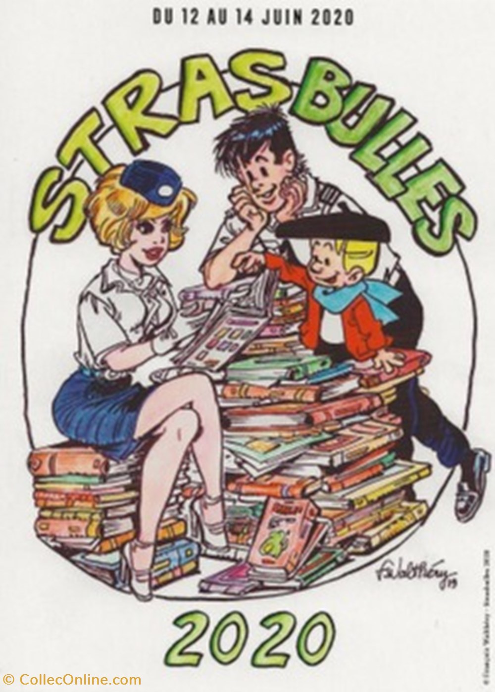 Strasbourg (67) 2020 cartes postales bande dessinee strasbourg 67 2020