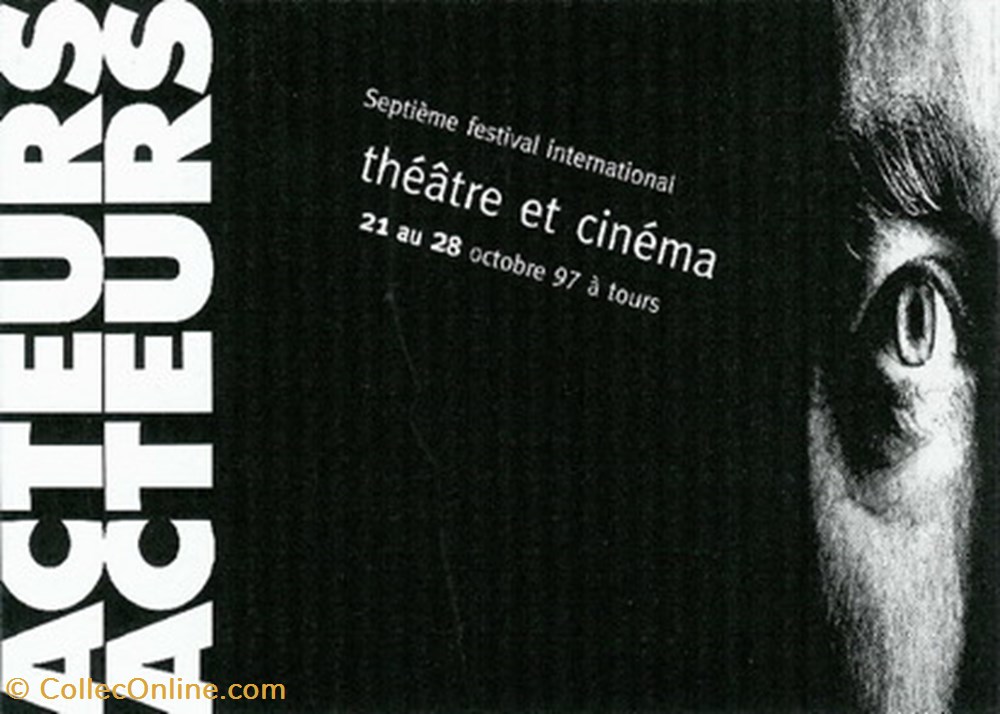 cartes postales autres tours festival acteurs acteurs 1997