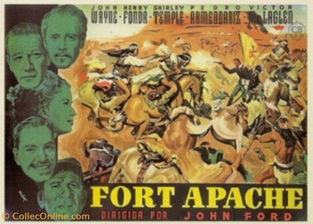 cartes postales autres fort apache
