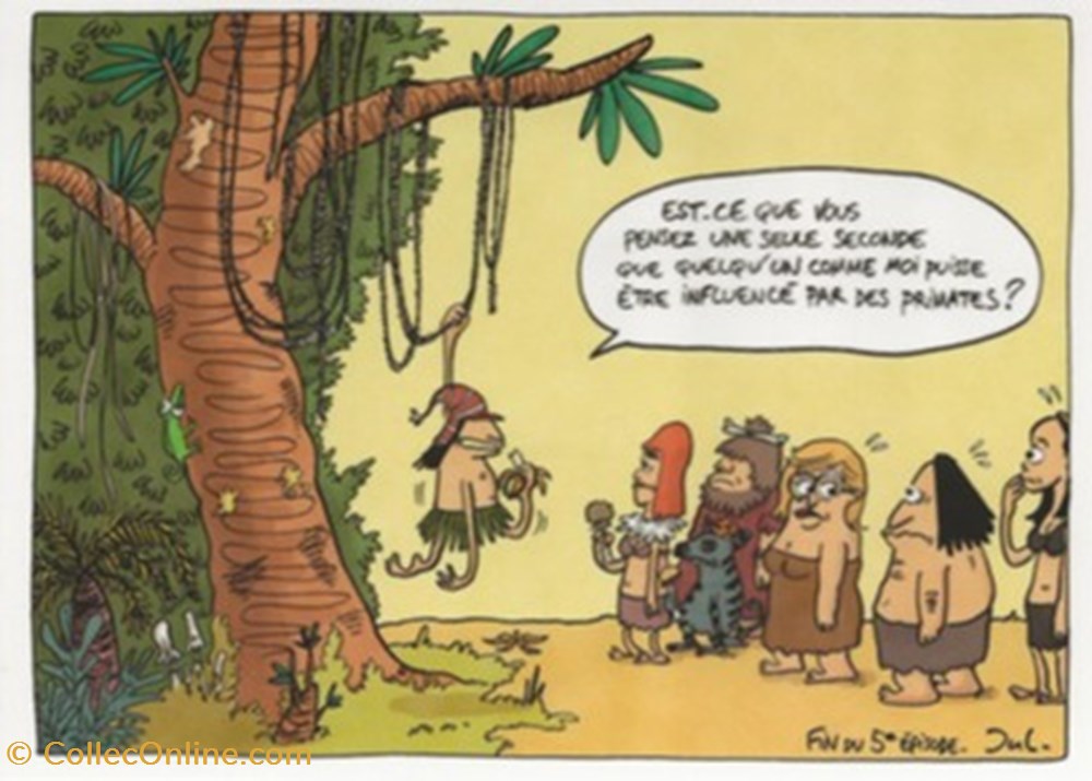 cartes postales bande dessinee silex the city 02
