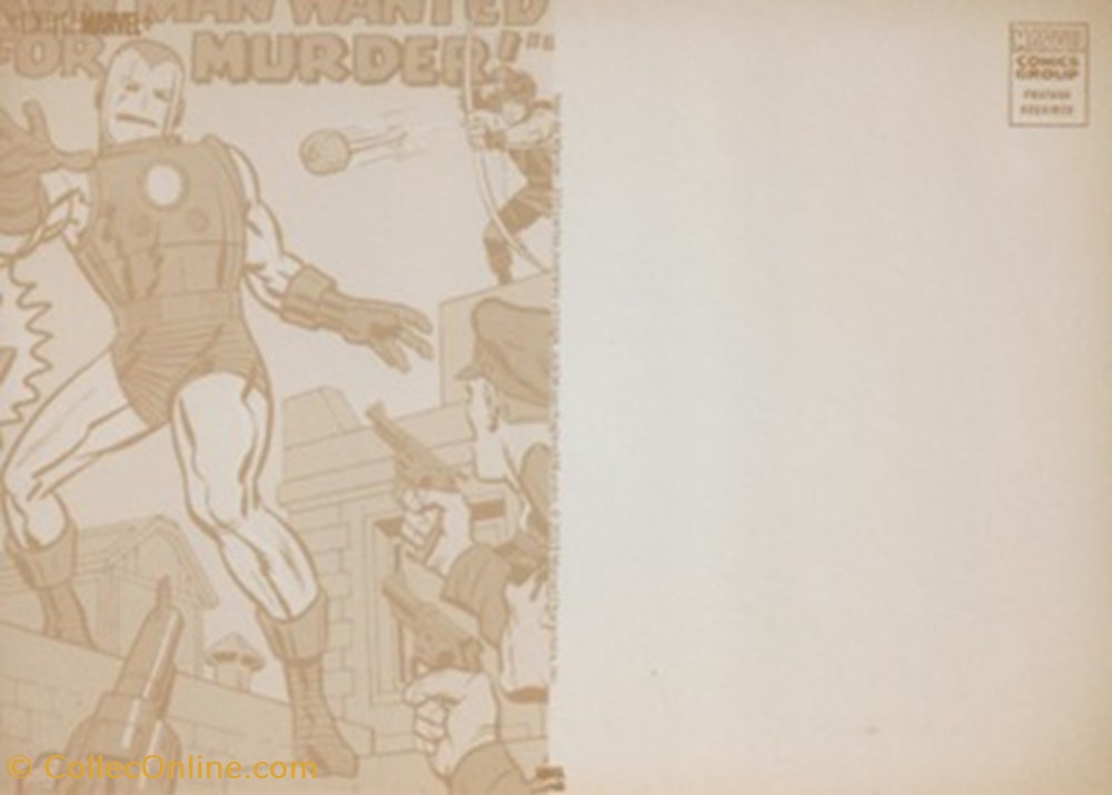Marvel 2 cartes postales bande dessinee marvel