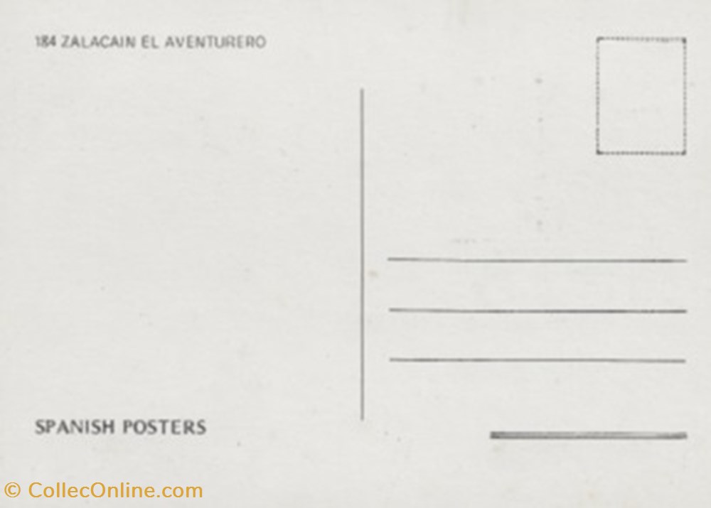 Zalacain el aventurero cartes postales autres zalacain el aventurero