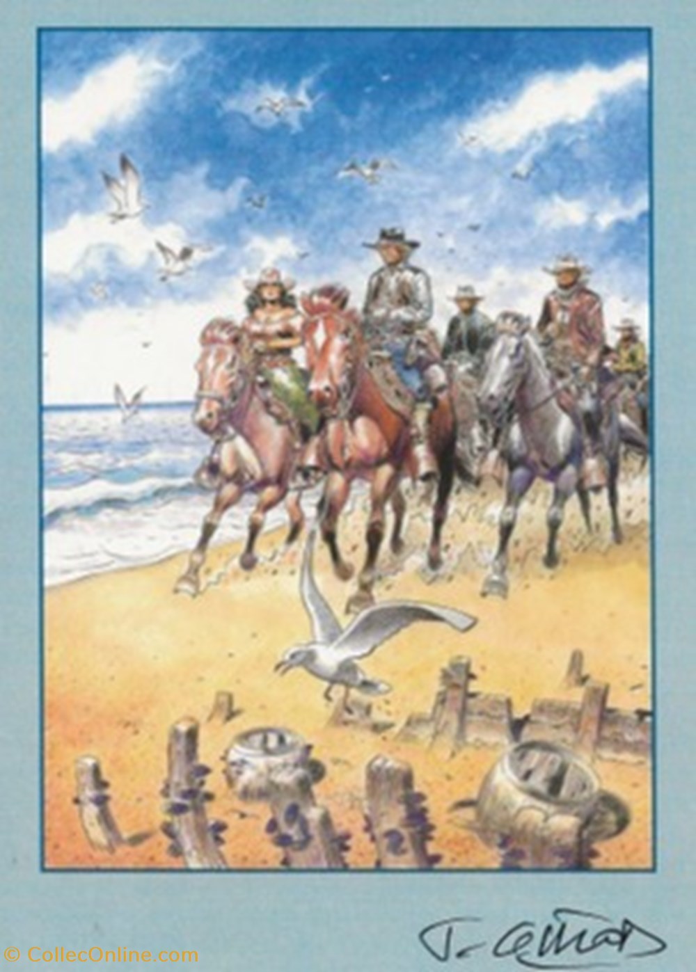 cartes postales bande dessinee montalivet 33 2019