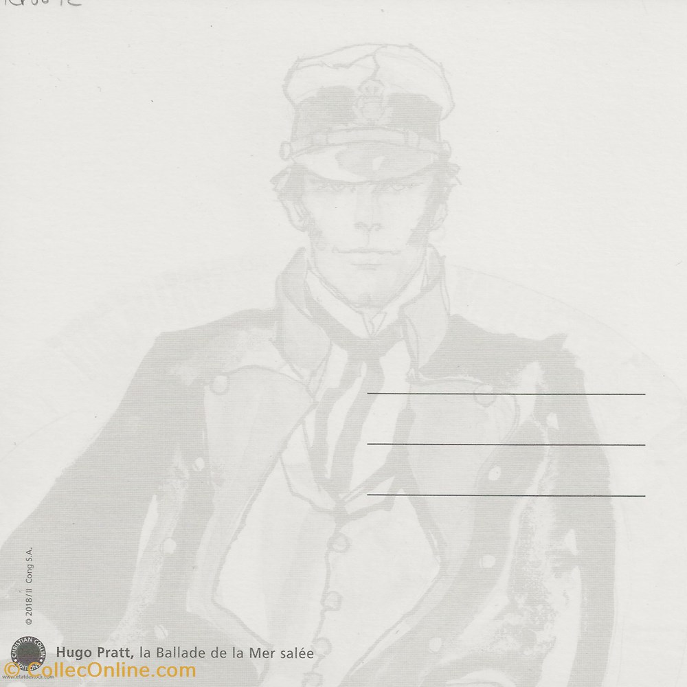 cartes postales bande dessinee corto maltese