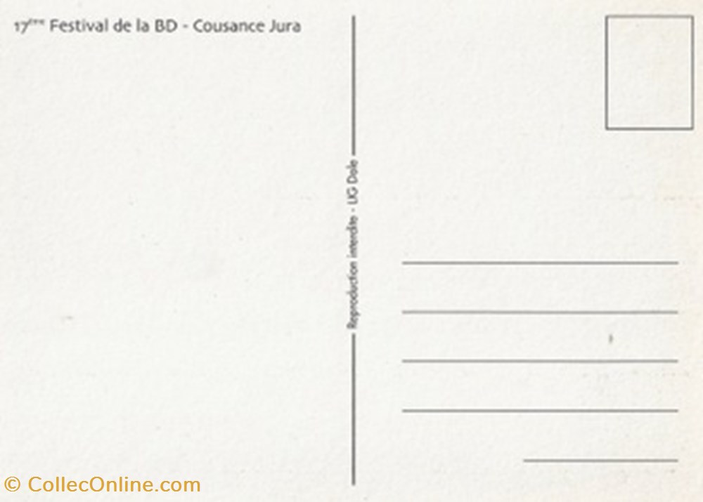Cousance (39) 2006 cartes postales bande dessinee cousance 39 2006