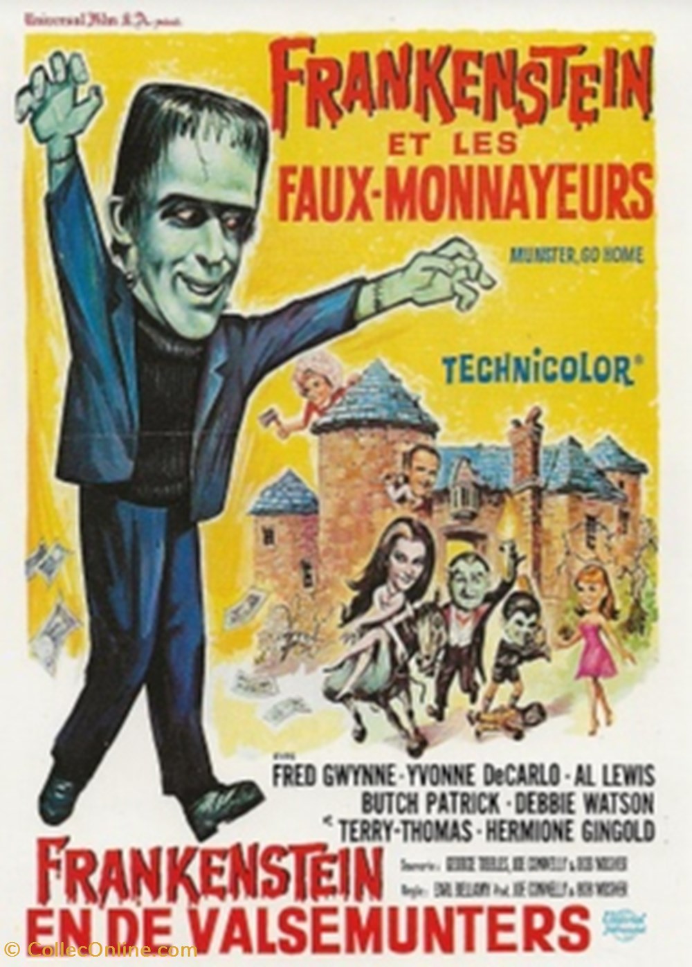 Frankenstein et les faux-monnayeurs cartes postales autres frankenstein et les faux monnayeurs