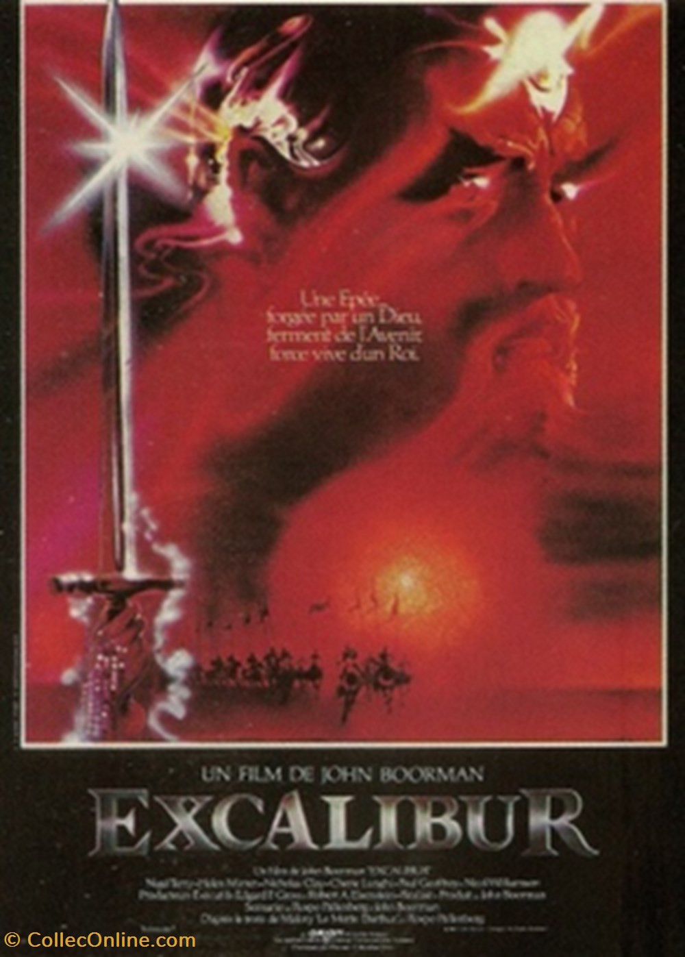 cartes postales autres excalibur